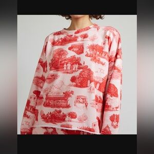 Rachel Antonoff Tony’s Toile Sweatshirt
